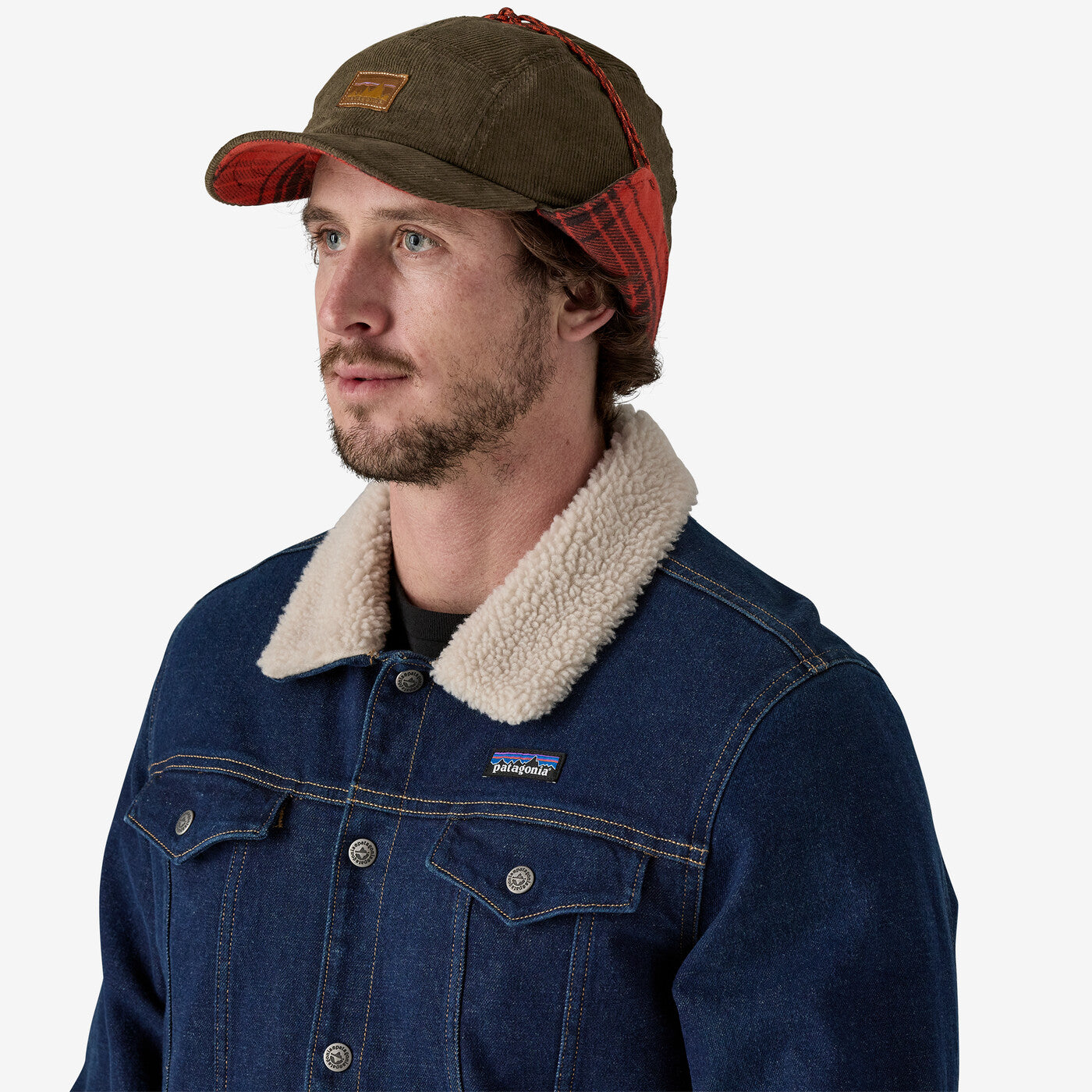 Range Earflap Cap Dark Walnut