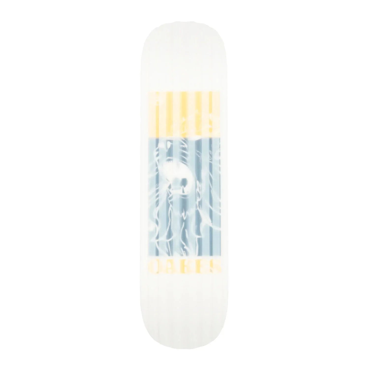Oakes Signature 32.5 x 8.5 snowskate with top-concave, full bottom graphics, and Precision-7 channels.