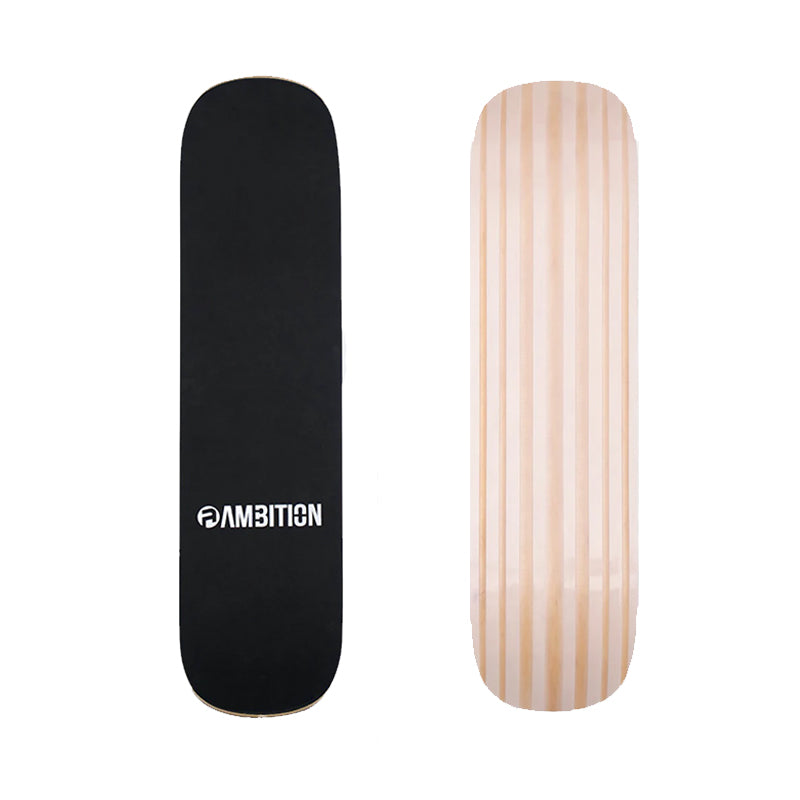 Team Natural 32.5 x 8.5 snowskate with Precision-7 channels and CPE base, made from Canadian maple.