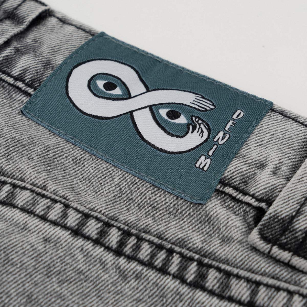 Og Pants Acid klassiset farkut, asidipesty raskas denim, tasku piilossa.