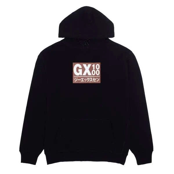 Japan Hoodie, musta, SK8 fit, 10 oz jersey fleece, 100% puuvillaa, kangaspainatus.