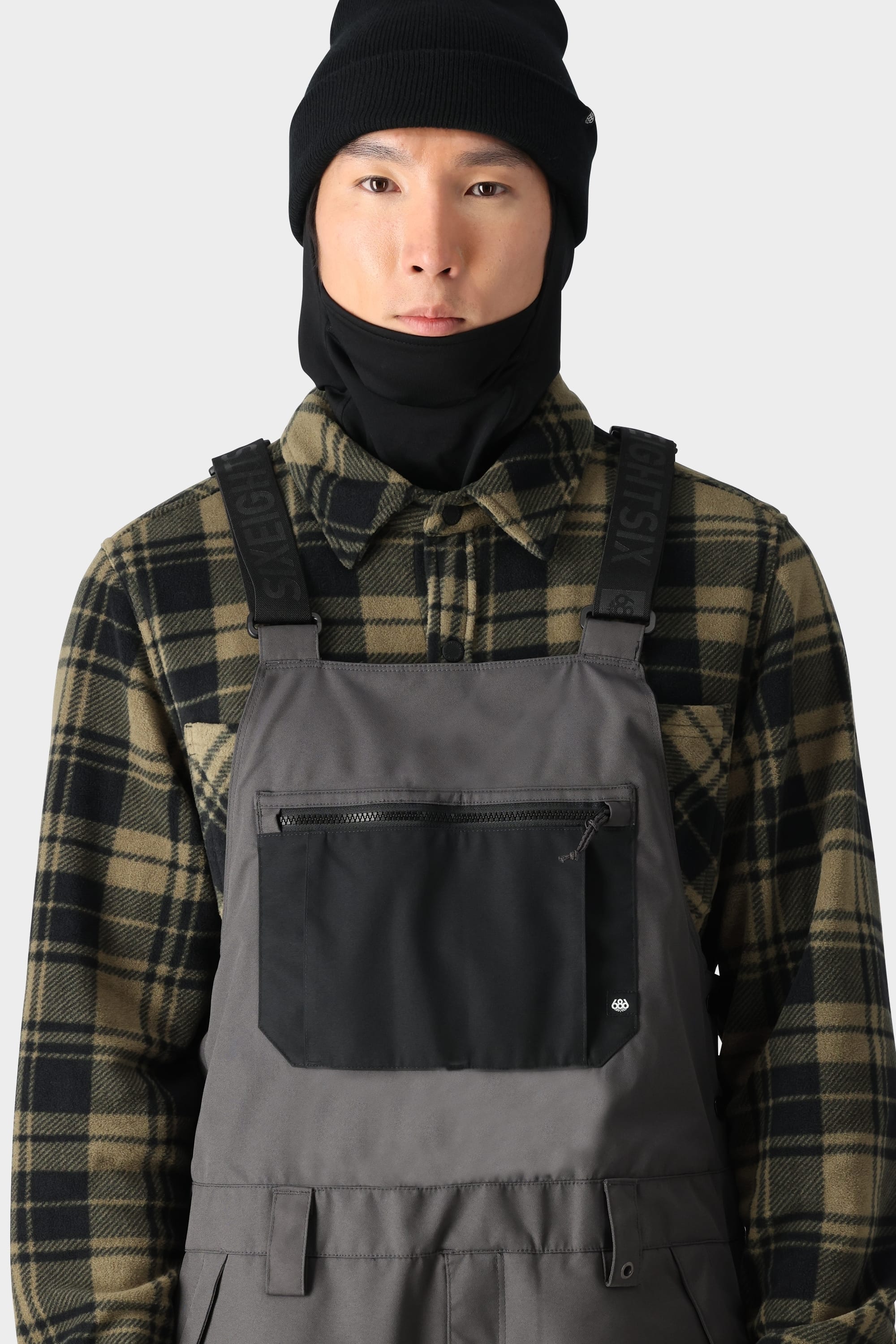 Hot Lap Insulated BIB for cold climates with 15K Nylon Fabric and infiLOFT® insulation, featuring pockets, adjustable straps, and tech-friendly design.