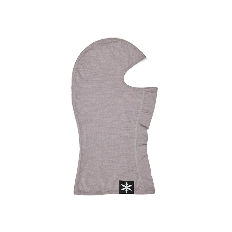 Merino Ninja Face mask, 4-way stretch merino, midweight base layer, form-fitting hood.