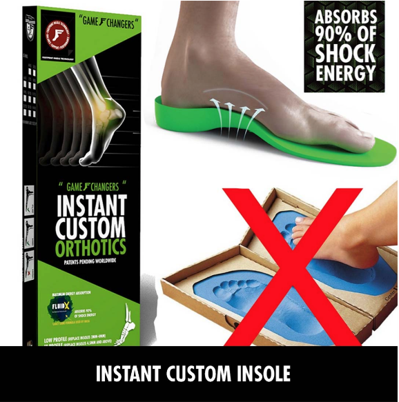 Gamechangers custom orthotics Elite Low