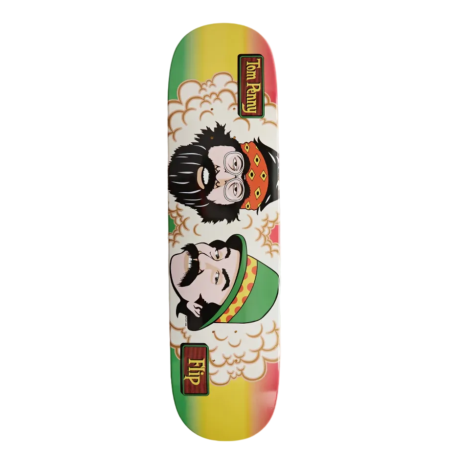 Rasta Stripe Penny 8.25"
