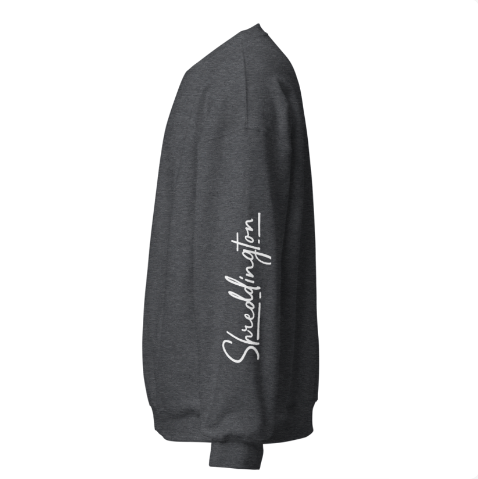 Unisex ICON COLLEGE sweatshirt, sizes S-XL, 65% cotton, 35% recycled polyester.