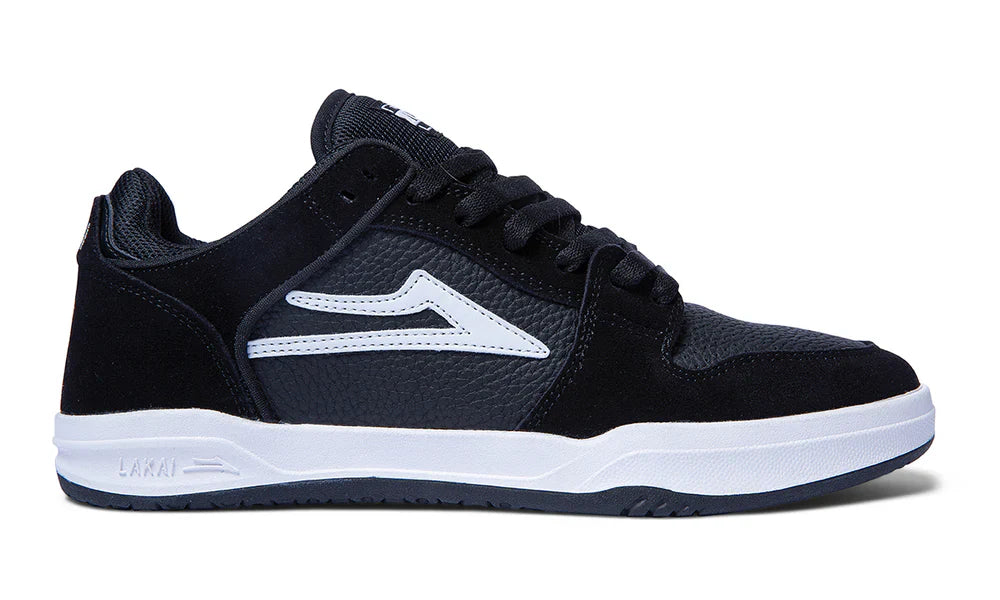 Black Suede Telford Low skateboarding shoe with durable XLK cupsole.