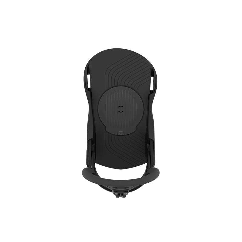 CADET kids' snowboard binding with adjustable heelcup and straps for growing feet.