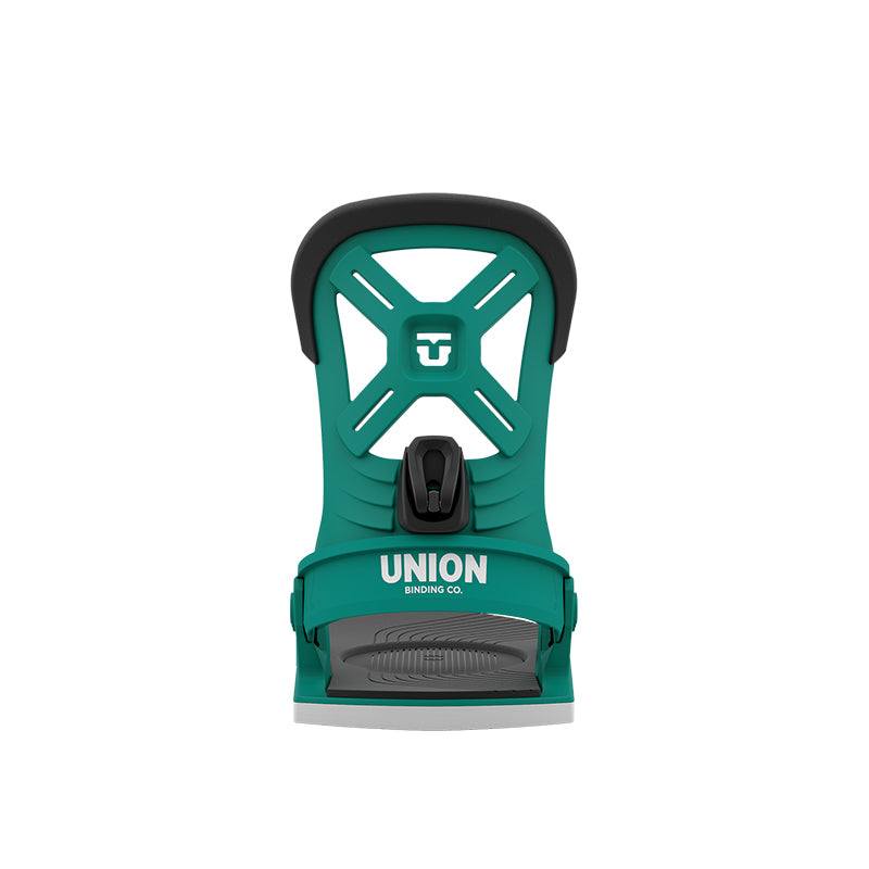 CADET snowboard binding for kids with adjustable heelcup and softer flexing highback.