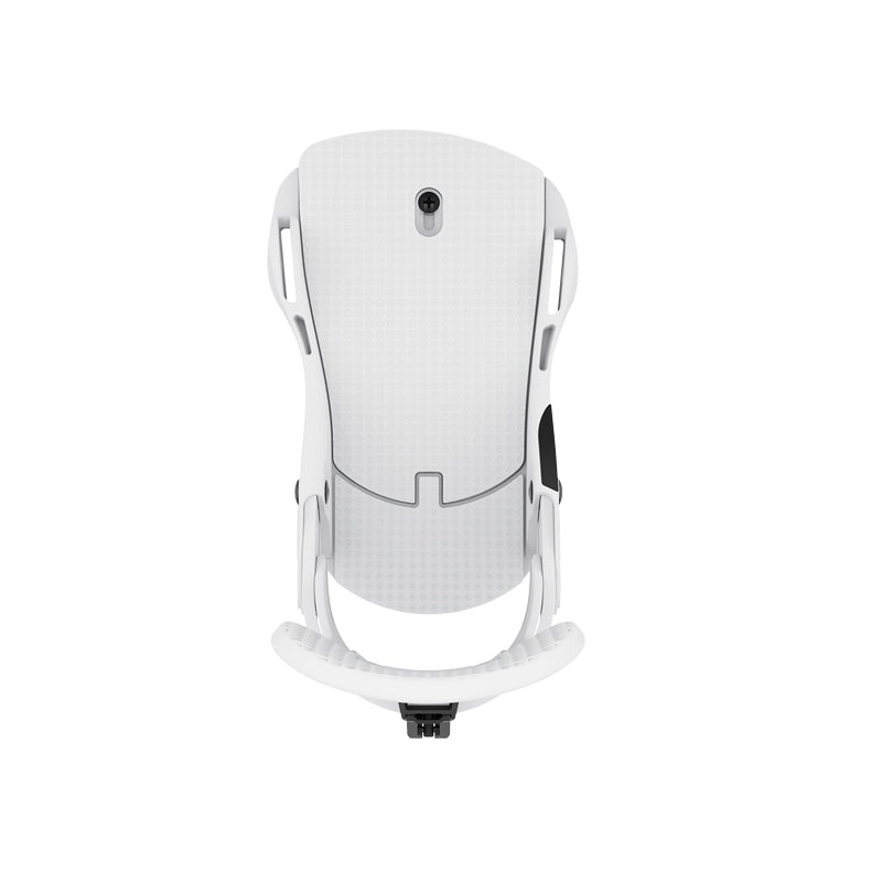Union Force Classic Team HB snowboard bindings, known for reliability and durability, top view.