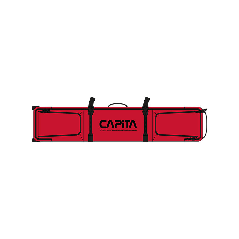 EXPLORER WHEELED lumilautabägi, tilava ja kestävä lautapussi pyörillä, Capita-brändi.