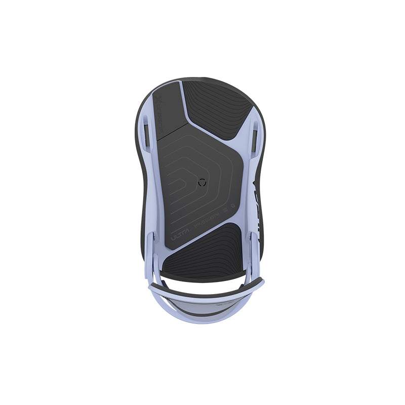 ULTRA WOMEN'S freestyle binding with reactive dampening and Molecular Bushing for enhanced board feel.