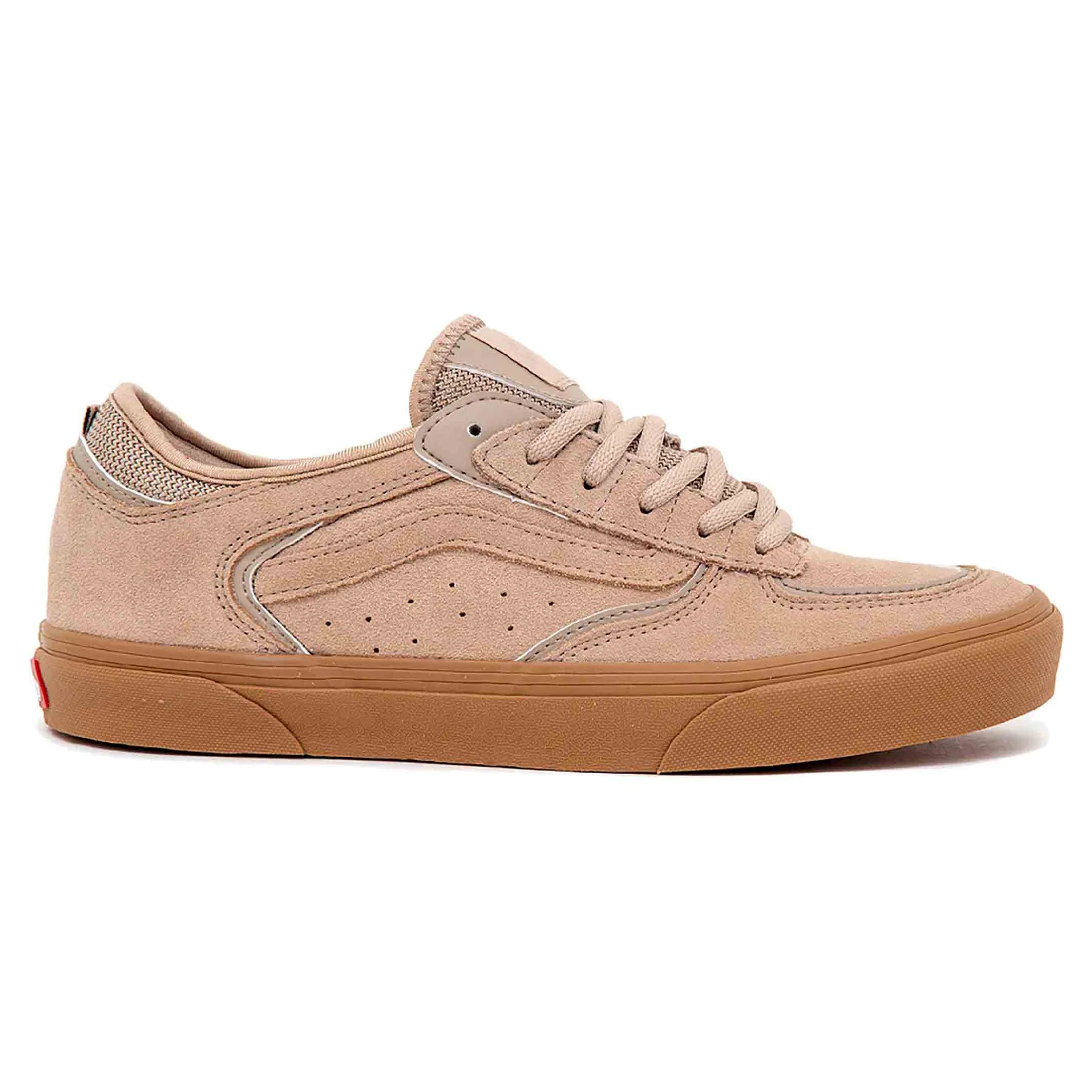 Skate Rowley shoe with DURACAP™ reinforced materials and SickStick™ gum rubber for durability and grip.