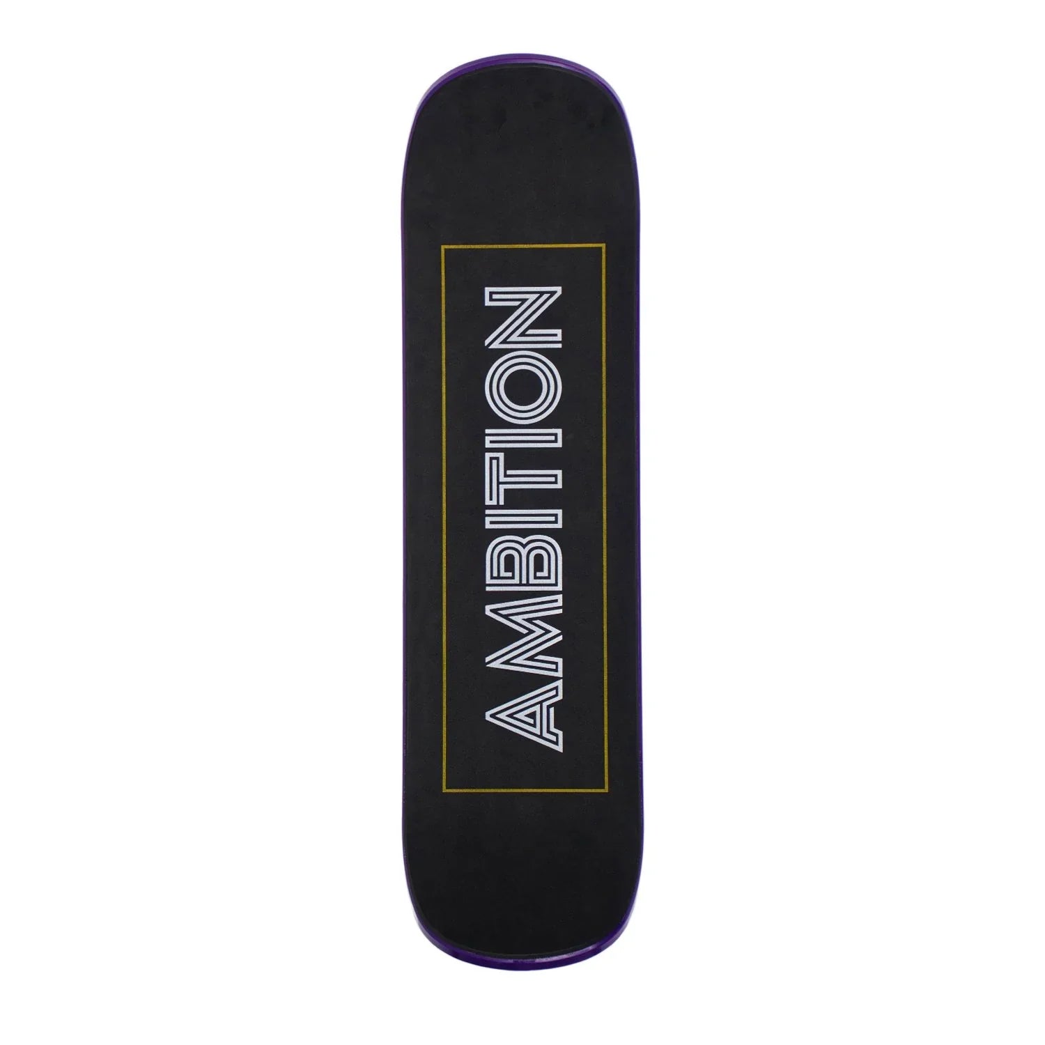 Jib Purple 32.5 x 8.5 snowskate with EVA foam grip and printed logo, ideal for beginners.