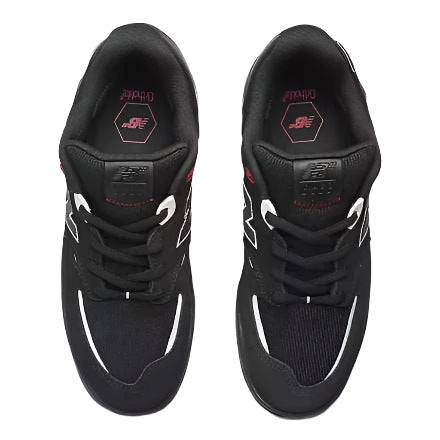 NM1010RB skate shoes with suede, leather, and mesh upper, top view.