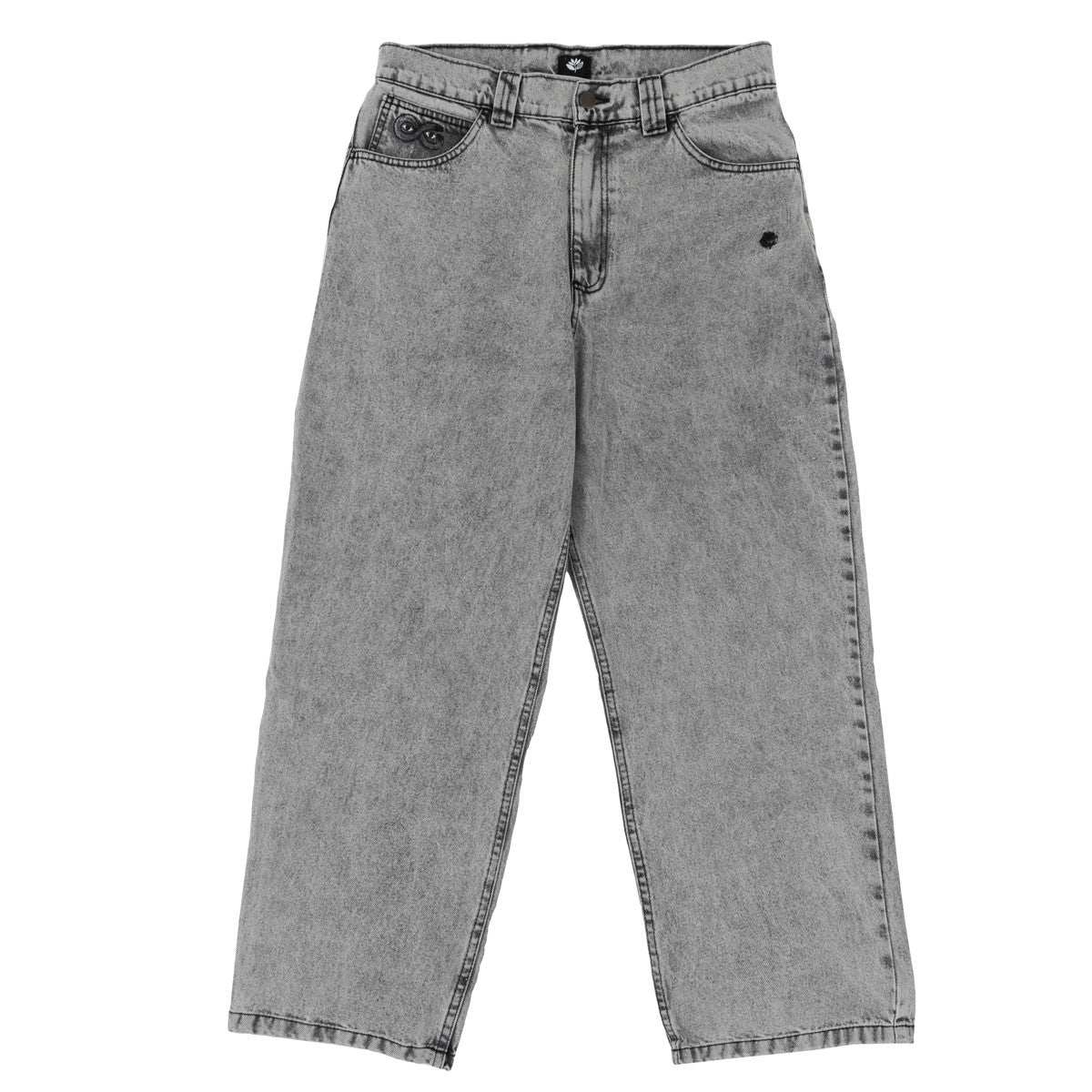 Og Pants Acid - klassinen löysä farkkuhousu, hapanpesu, laadukas raskas denim.
