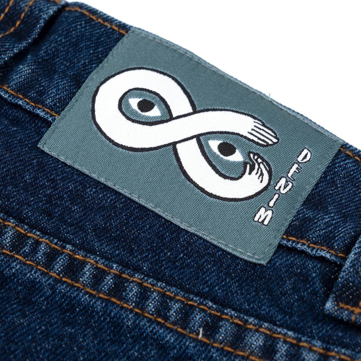 Og Pants Blue farkut, klassinen baggy-malli, premium heavy denim, Euroopassa valmistettu.