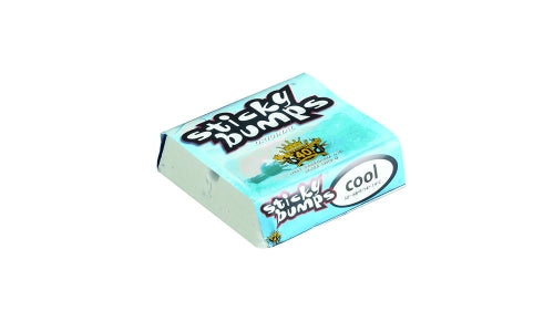 STICKY BUMPS Cold Under 11 Degrees Surf Wax in packaging.