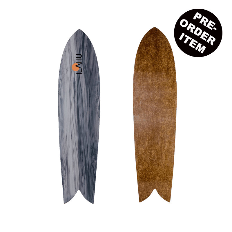 SEIPI SMOKE snowboard with traditional swallowtail design for deep powder riding, available for pre-order.