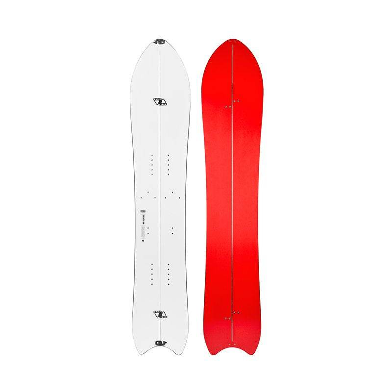 Pencil Splitboard, unisex, 147cm and 164cm, for smoother turns and deep powder performance.