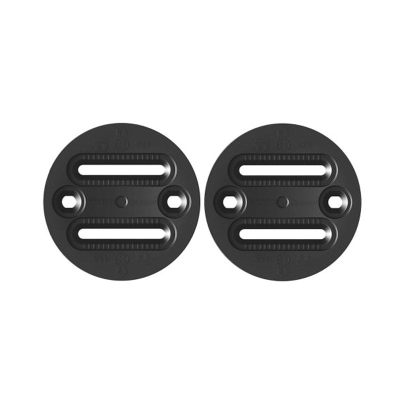 Black Regular Disk replacements for binding models (2016-2019) with mounting hardware.