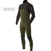 High Seas 4/3 No Zip Full Suit Tarp featuring Ridiculous Rubber and eco-friendly materials for flexibility and warmth.