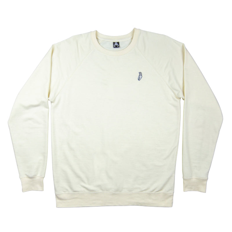 EMBROIDERED LOGO CREW