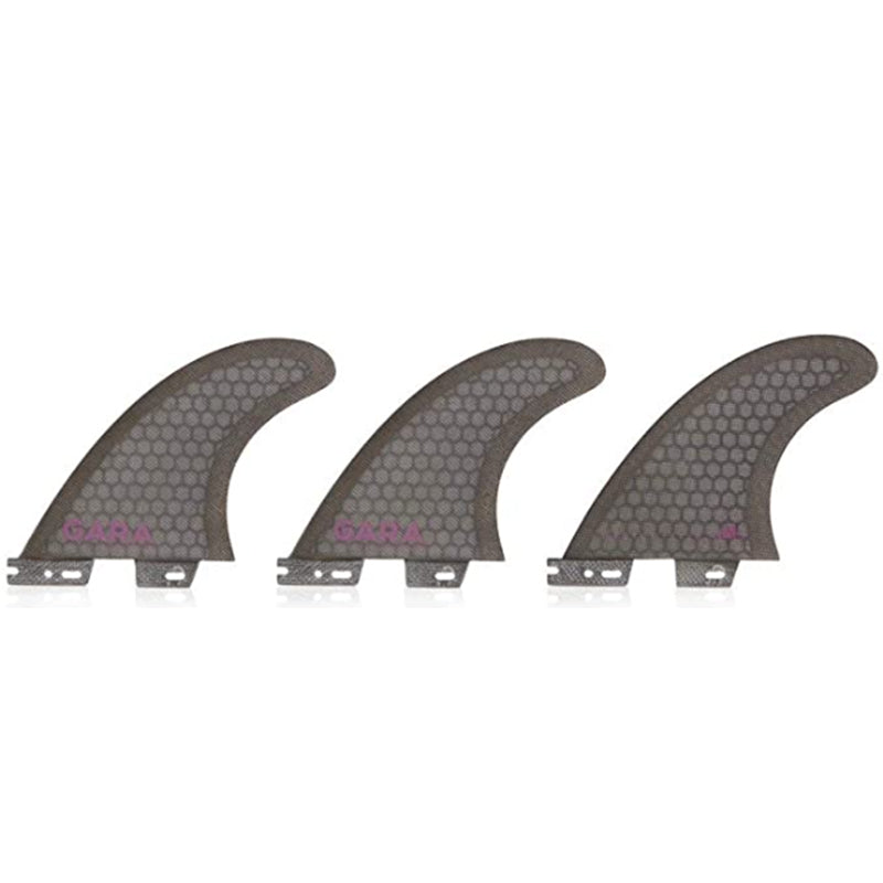 GARA SURF All-ROUND THRUSTER FINS (FCS2 COMPATIBLE) Magenta