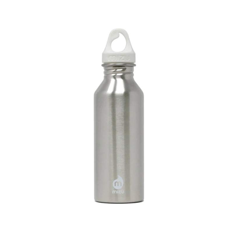 530 ml M5 stainless steel bottle, sleek single wall design, lightweight and portable.