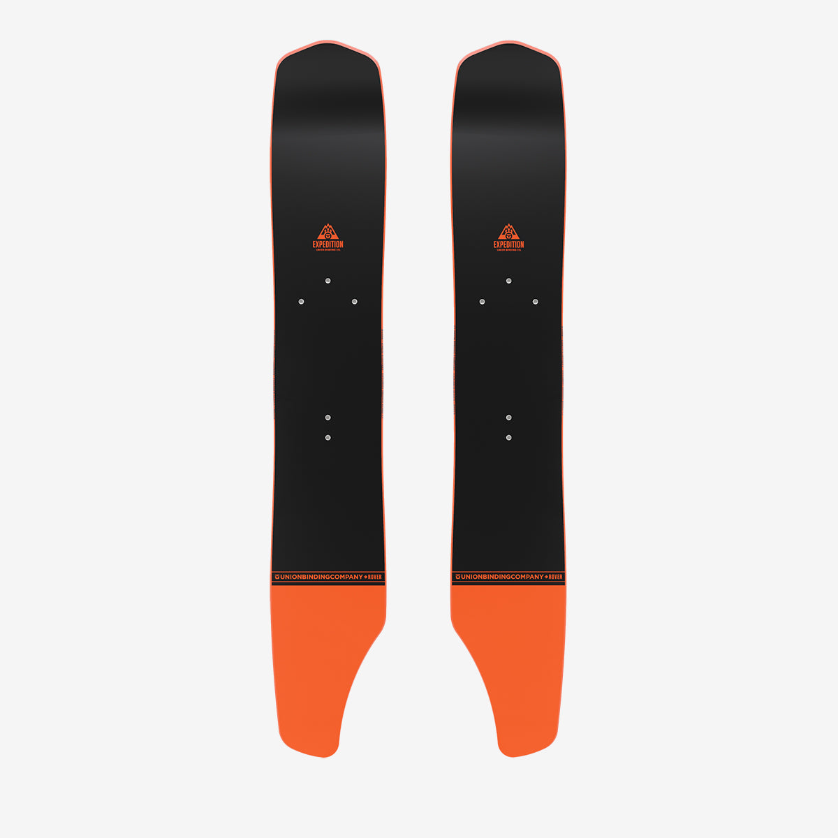 ROVER APPROACH SKIS with orange and black design, perfect for backcountry and resort exploration.