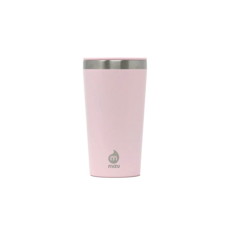 TUMBLER 16 SOFT PINK WITH LID 