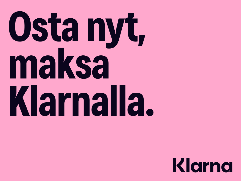 Osta nyt, maksa Klarnalla