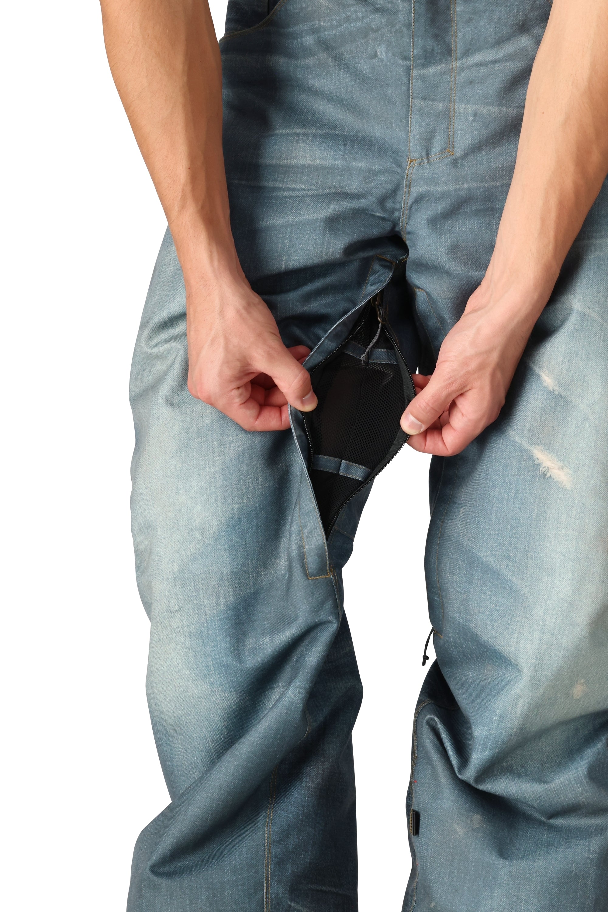 Deconstructed Denim Insulated Pant 25/26