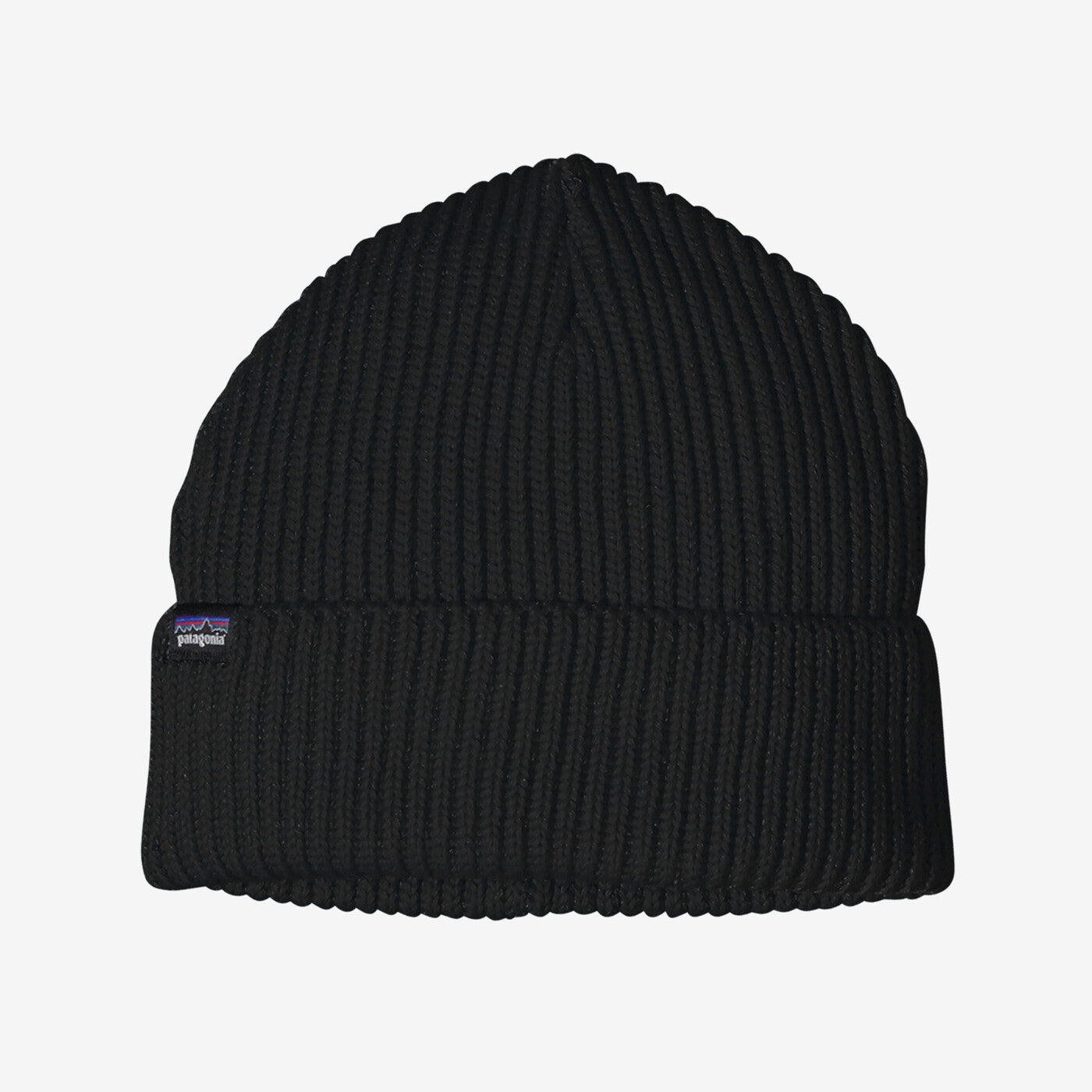 Fishermans Rolled Beanie Black