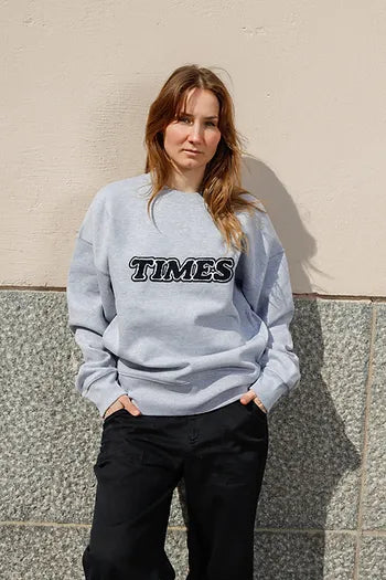 Times heavy furry crewneck