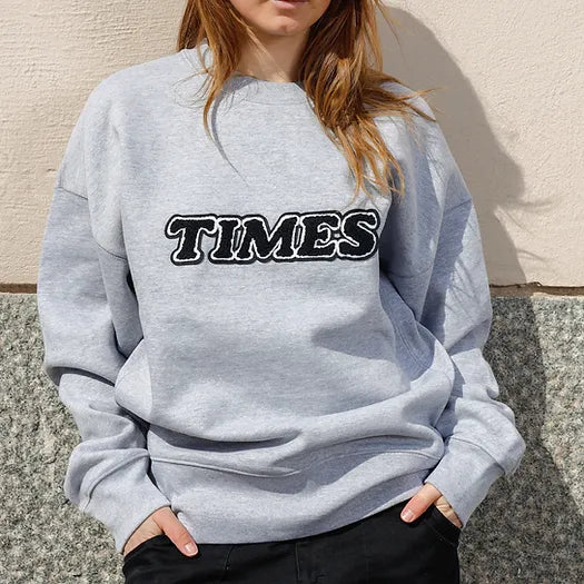 Times heavy furry crewneck