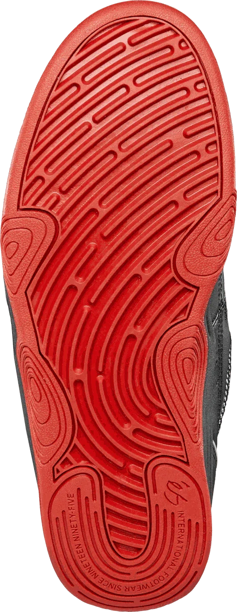 és Two Nine 8 skate shoe sole with red rubber pattern.