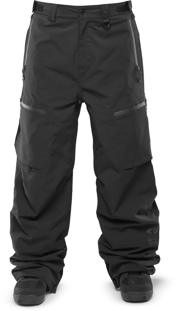 Black TM Pant with loose fit, 100% recycled fabric, and elite lining.