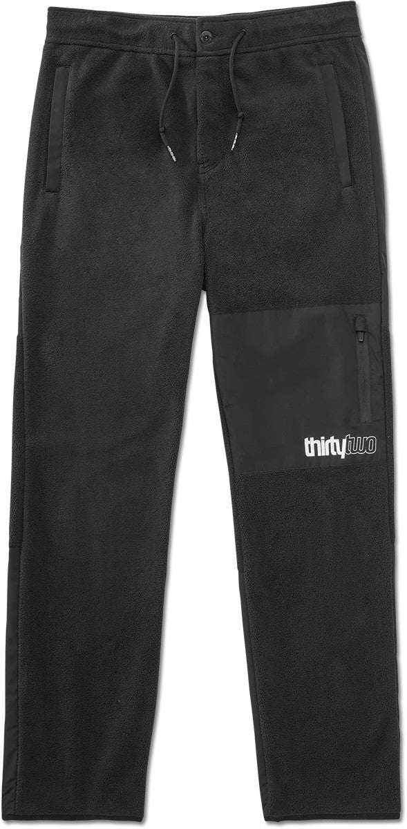 REST STOP PANT with micro polar fleece, elastic waist, and zippered fly.