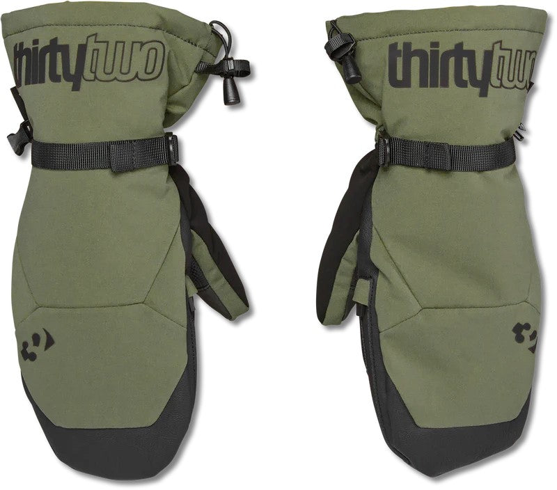 TM MITT with synthetic down insulation, waterproof fabric, and wrist cinch.