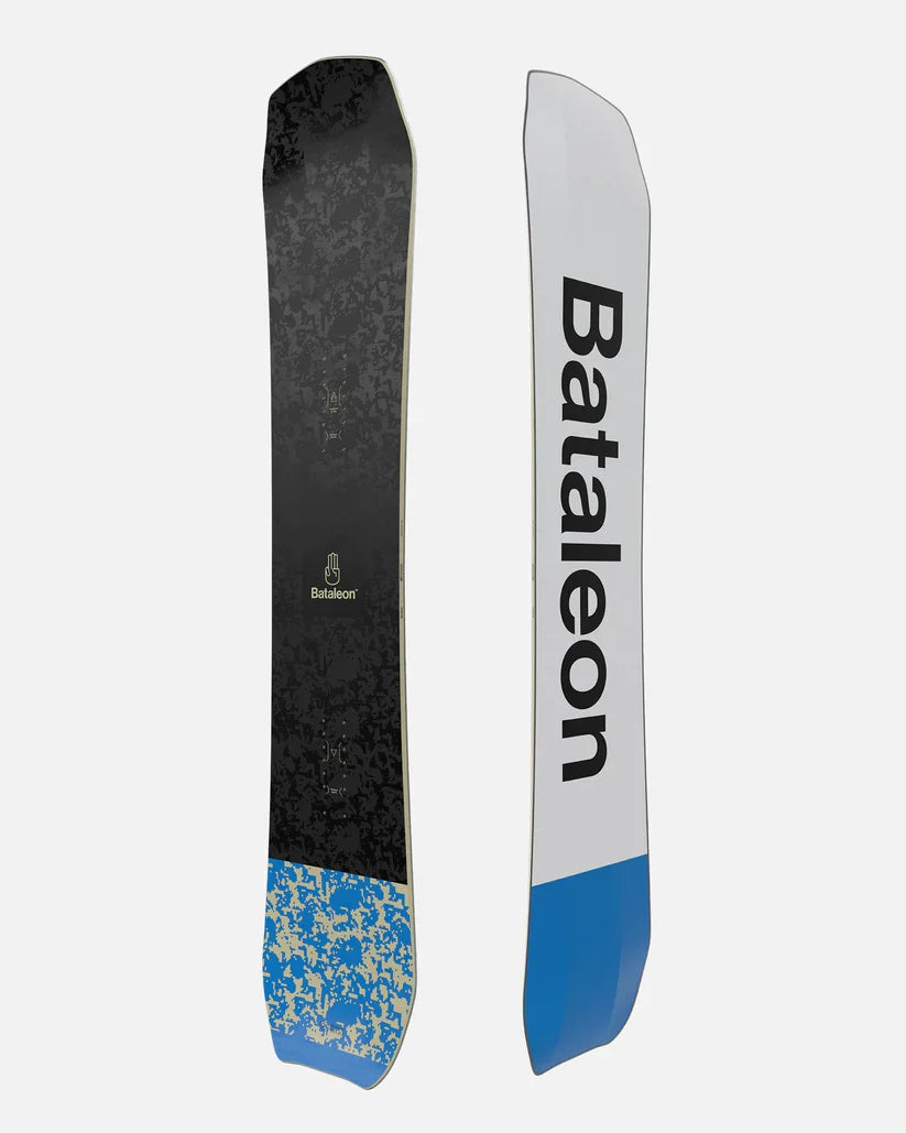 All-mountain directional twin snowboard, featuring Triple Base Technology and versatile design for park, laps, and powder.