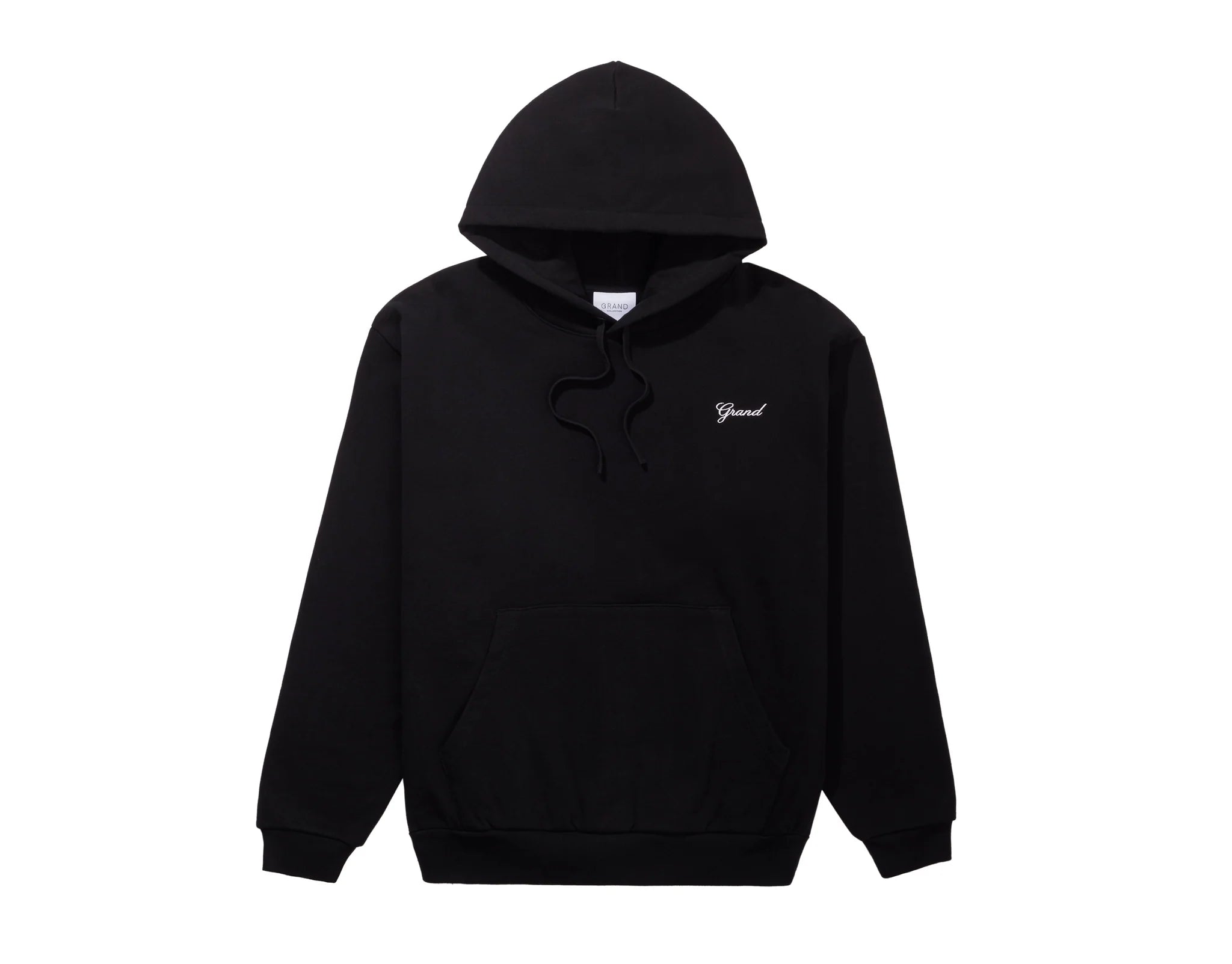 Grand Script Hoodie Black