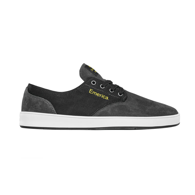 ROMERO LACED Skeittikengät, Emerica, low profile skate shoes with suede and high traction tread.