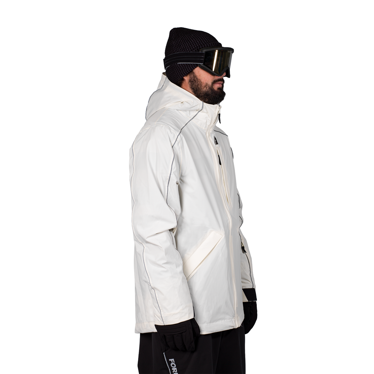 2L Park Jacket Silt White