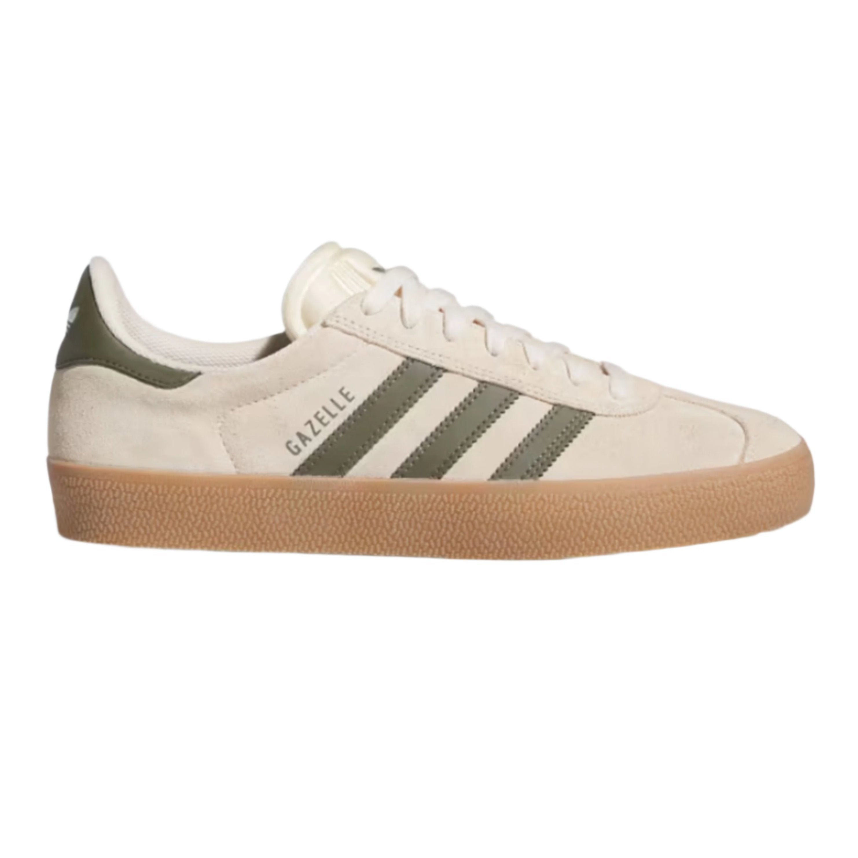 Adidas Gazelle ADV sneaker with suede upper, leather overlay, and rubber outsole.