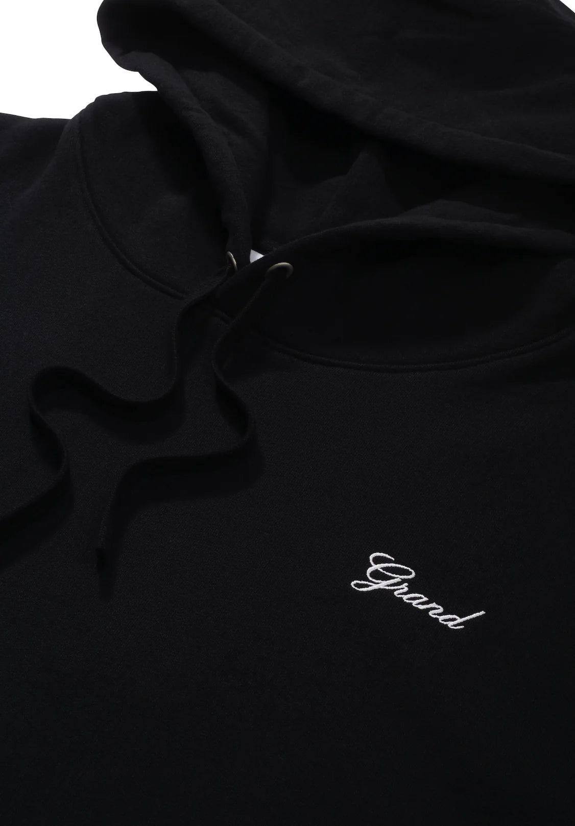 Grand Script Hoodie Black