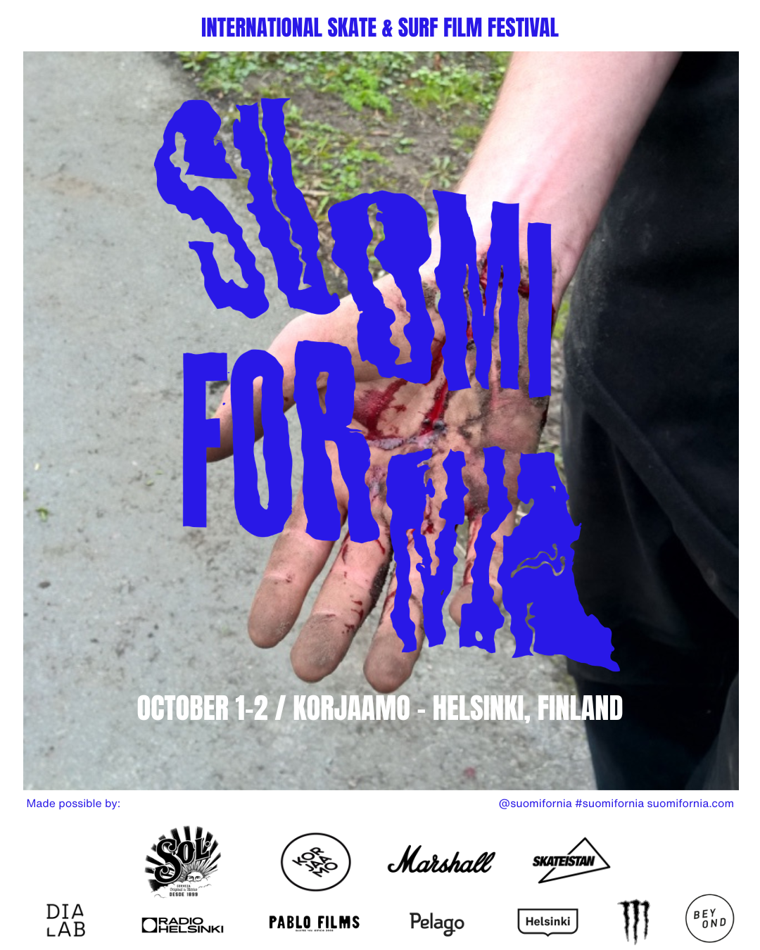 SUOMIFORNIA FRIDAY 2.10.2026 - 1 DAY RIDE