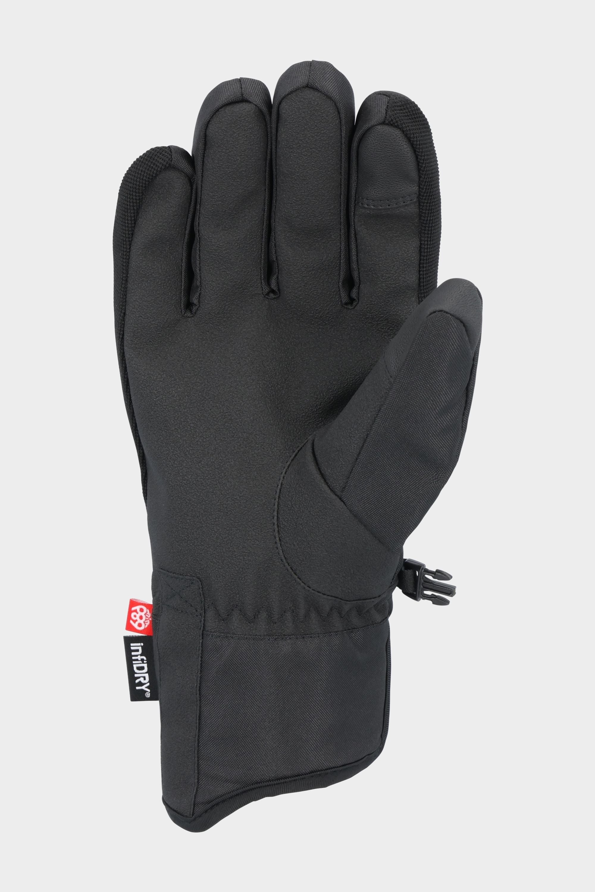 Black Primer Glove with adjustable Velcro cuffs, DuraGrain™ Palm, and Soundtouch™ touchscreen technology.