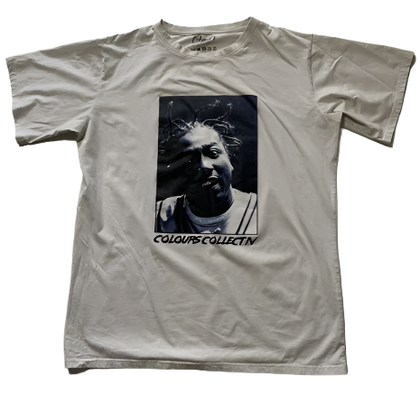ODB x Colours collectiv ODB Portrait T White