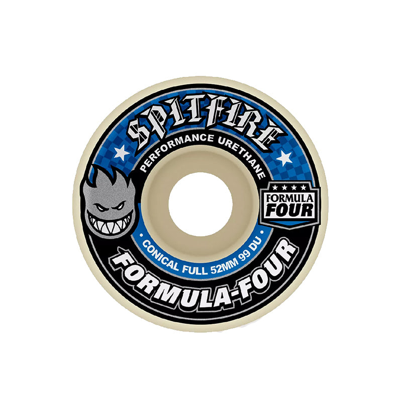 CLASSIC 99a WHEELS, Spitfire Formula Four, conical shape, high control, abrasion resistance.